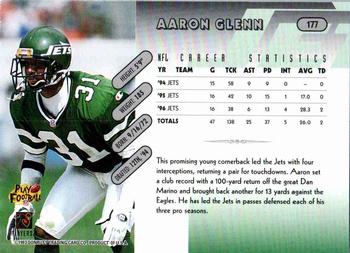 1997 Donruss #177 Aaron Glenn Back
