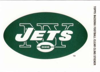 2005 Bazooka - Window Clings #NNO New York Jets Front