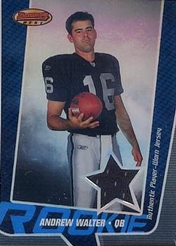 2005 Bowman's Best - Blue #124 Andrew Walter Front