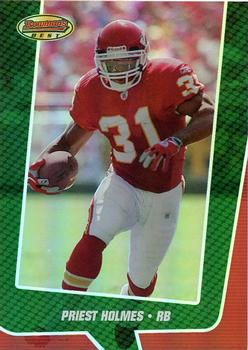2005 Bowman's Best - Green #34 Priest Holmes Front