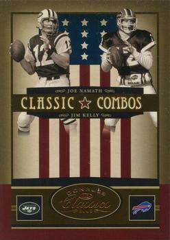 2005 Donruss Classics - Classic Combos Bronze #CC-9 Joe Namath / Jim Kelly Front