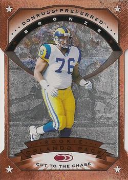 1997 Donruss Preferred - Cut To The Chase #115 Orlando Pace Front