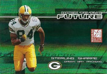2005 Donruss Elite - Back to the Future Green #BF-4 Sterling Sharpe / Javon Walker Front
