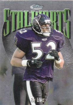 1997 Finest #302 Ray Lewis Front