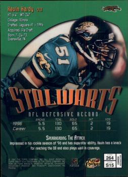 1997 Finest - Refractors #264 Kevin Hardy Back