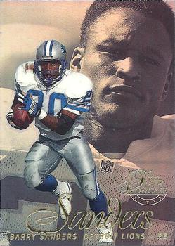 1997 Flair Showcase #20 Barry Sanders Front