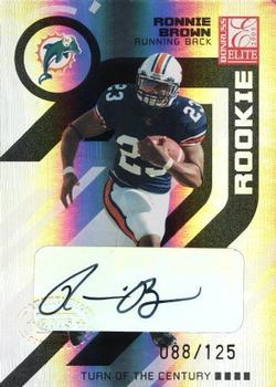 2005 Donruss Elite - Turn of the Century Autographs #179 Ronnie Brown Front