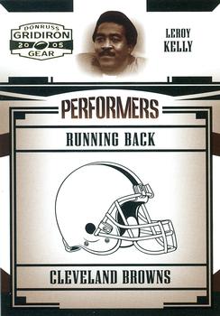 2005 Donruss Gridiron Gear - Performers Gold #P-33 Leroy Kelly Front
