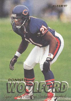 1997 Fleer #259 Donnell Woolford Front