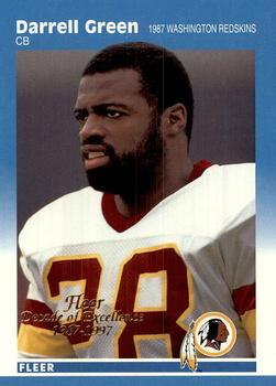 1997 Fleer - Decade of Excellence #5 Darrell Green Front