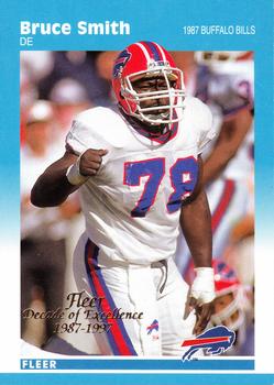 1997 Fleer - Decade of Excellence #8 Bruce Smith Front