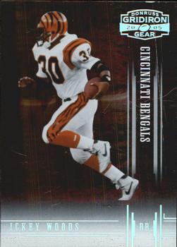 2005 Donruss Gridiron Gear - Silver Holofoil #42 Ickey Woods Front