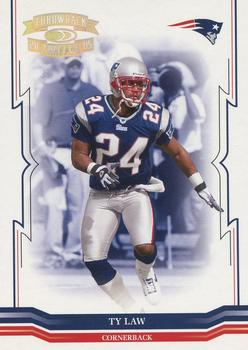 2005 Donruss Throwback Threads - Bronze Holofoil #89 Ty Law Front