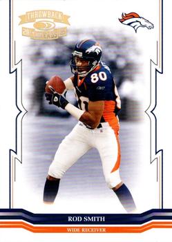 2005 Donruss Throwback Threads - Gold Holofoil #44 Rod Smith Front
