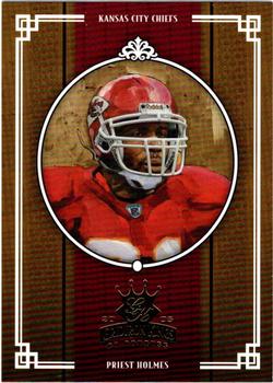 2005 Donruss Throwback Threads - Gridiron Kings #GK-21 Priest Holmes Front
