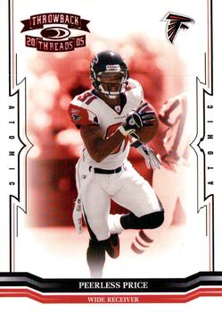 2005 Donruss Throwback Threads - Red #7 Peerless Price Front