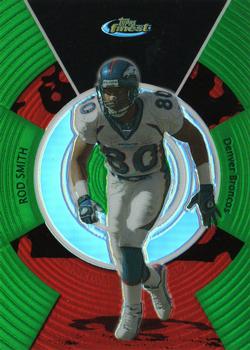 2005 Finest - Green Refractors #89 Rod Smith Front