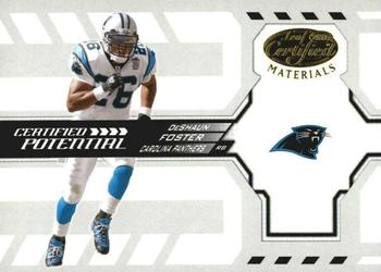 2005 Leaf Certified Materials - Certified Potential #CP-6 DeShaun Foster Front