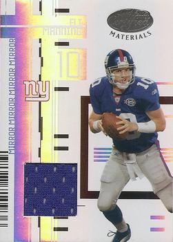 2005 Leaf Certified Materials - Mirror White Materials #76 Eli Manning Front