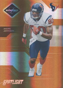 2005 Leaf Limited - Bronze Spotlight #40 Andre Johnson Front
