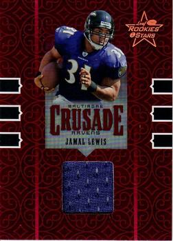 2005 Leaf Rookies & Stars - Crusade Materials #C-13 Jamal Lewis Front