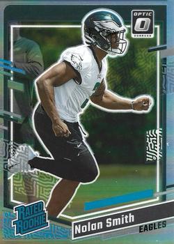 2023 Donruss - Optic Rated Rookie Preview Holo Prizm #382 Nolan Smith Front