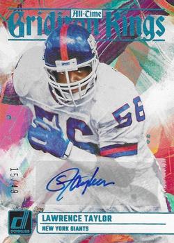 2023 Donruss - All-Time Gridiron Kings Autographs #ATG-2 Lawrence Taylor Front