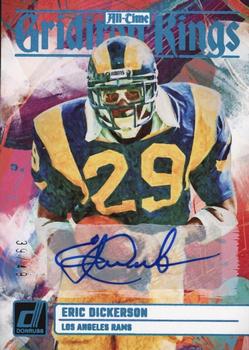 2023 Donruss - All-Time Gridiron Kings Autographs #ATG-9 Eric Dickerson Front