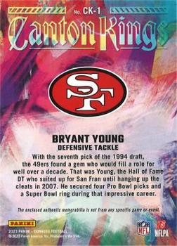 2023 Donruss - Canton Kings Relics #CK-1 Bryant Young Back