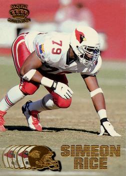 1997 Pacific Crown Collection #12 Simeon Rice Front