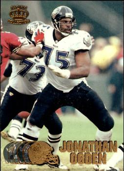 1997 Pacific Crown Collection #40 Jonathan Ogden Front