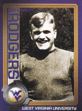 2003 West Virginia Mountaineers Greats Program Cards #NNO Ira Rodgers Front