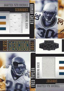 2005 Playoff Honors - Class Reunion Materials #CR-4 Ahman Green / Fred Taylor Front