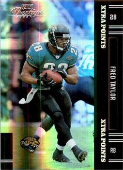 2005 Playoff Prestige - Xtra Points Black #62 Fred Taylor Front