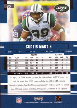2005 Playoff Prestige - Xtra Points Green #95 Curtis Martin Back