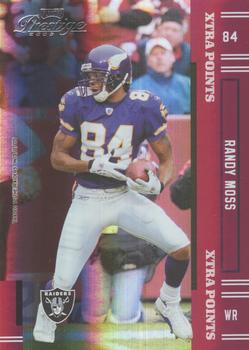 2005 Playoff Prestige - Xtra Points Red #77 Randy Moss Front