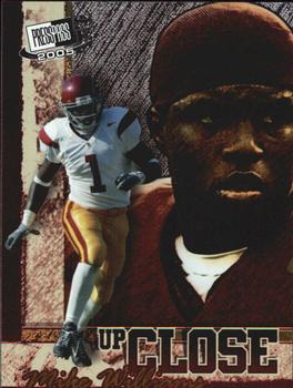 2005 Press Pass SE - Up Close #UC 3 Mike Williams Front