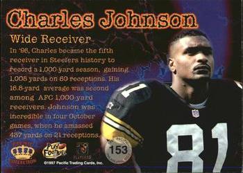 1997 Pacific Philadelphia - Gold #153 Charles Johnson Back