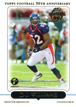 2005 Topps 1st Edition #285 D.J. Williams Front
