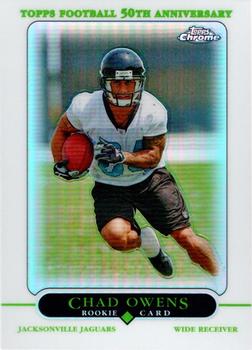2005 Topps Chrome - Refractors #225 Chad Owens Front