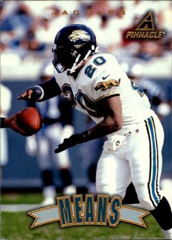 1997 Pinnacle #25 Natrone Means Front