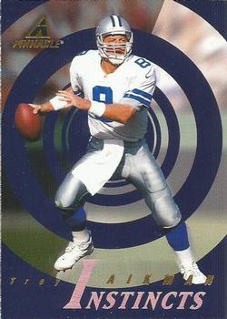 1997 Pinnacle #186 Troy Aikman Front