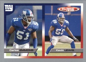 2005 Topps Total - Silver #96 Kevin Lewis / Carlos Emmons Front