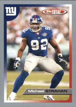 2005 Topps Total - Silver #177 Michael Strahan Front