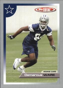 2005 Topps Total - Silver #443 Demarcus Ware Front