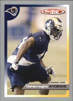 2005 Topps Total - Silver #538 Oshiomogho Atogwe Front