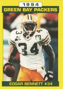 1994 Green Bay Packers Police - Portage County Sheriffs Department #5 Edgar Bennett Front