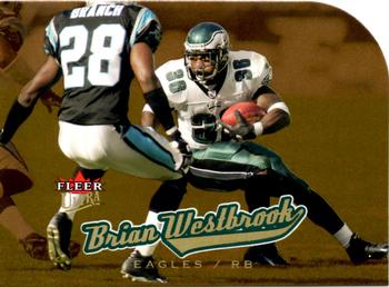 2005 Ultra - Gold Medallion #2 Brian Westbrook Front