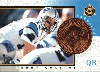 1997 Pinnacle Mint #4 Kerry Collins Front