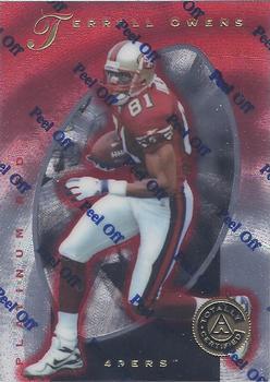 1997 Pinnacle Totally Certified #27 Terrell Owens Front